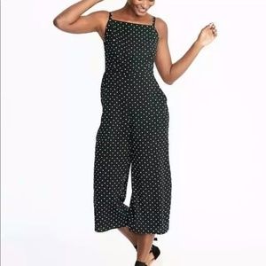 Old Navy Polkadot Wide-legged Jumpsuit